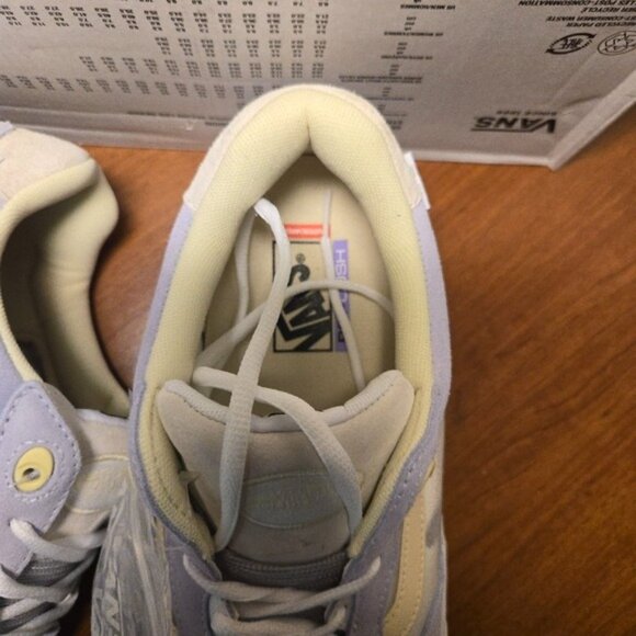 Vans Wayvee Men Size 13 Dusty Blue Popcush Wafflecup Skate 122025 - Picture 7 of 10